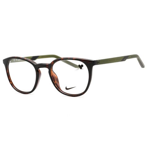 nike 7260|Nike™ 7260 239 49 Tortoise/Matte Rough Green Eyeglasses.